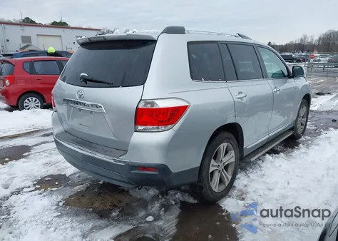 2012 Toyota Highlander Limited V6 z USA, uszkodzony, nr VIN 5TDYK3EH6CS057009
